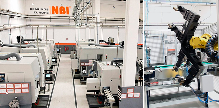 NBI completa con éxito el desarrollo de su planta de Oquendo con la fabricación de piezas de revolución con rectificado de precisión